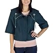 Mossimo&reg; Black: Cropped Swing Jacket - Teal