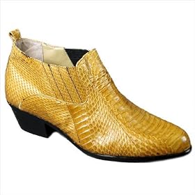 Giorgio Brutini 150644-2 Plain Toe Demi-Boot in Golden Mustard by Giorgio Brutini