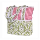 Hoohobbers Versailles Pink Tote Diaper Bag