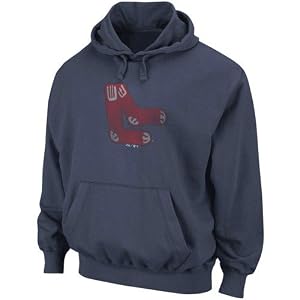 Click to buy Boston Red Sox Logo Merchandise: Cooperstown Big Time Play Garment Washed Hoodie from Amazon!