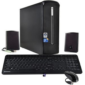 Gateway SX2800-01 Desktop Computer Intel Quad Core Vista 2Gb DDR3 640Gb DVDRW Keyboard/Mouse/Speakers included