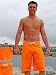 New Tennessee Volunteers UT Vol Mens Suit Boardshort 36