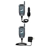 Essential Kit for the Motorola Deluxe - includes Car and Wall Charger with Rapid Charge Technology - Gomadic Brand w/ TipExchange Technology