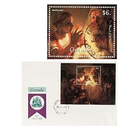 First Day of Issue Rembrandt The Denial of St Peter