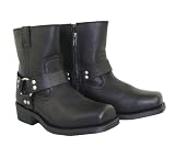 Men's Xelement Zipper Harness Motorcycle Boot