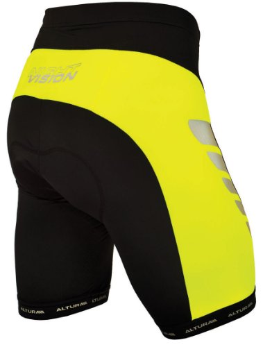 Altura Night Vision Progel Short - Black/Yellow, XXL (13FTS5241)