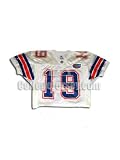 White No. 19 Game Used Florida Starter Football Jersey