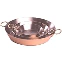 Copper Edition Casserole, round, Ø 20.5/26 cm, 90% copper, 10%  stainless steel, solid brass handles
