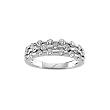14K White Gold 1 ct. Diamond Bridal Anniversary Band