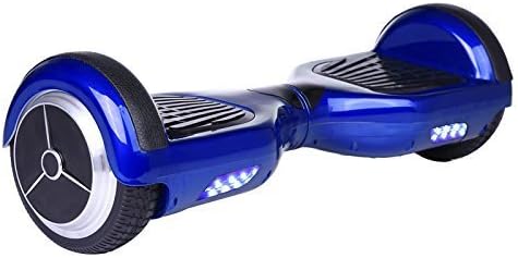XI 5 Color 6.5" Two Wheels Smart Self Balancing Scooters Electric Drifting Board Personal Adult Transporter LED Light(with Carrying Bag) (Blue)