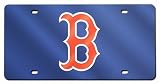 MLB Boston Red Sox License Plate Cover Hat Logo