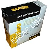 EzCAP116 USB 2.0 Video Capture Device. Convert Video+Audio from