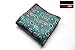 WeiShang Mens Printing patterns Pocket Square Handkerchief Wedding Party(pack of 9) (A05)