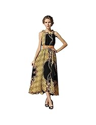 Halter Floral Print Cocktail Summer Chiffon Club Dress/Homecoming Dress/Prom Dress/Wedding Dress/Maxi Dress 