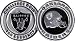 NFL Oakland Raiders Challenge Coin Poker Card Cover