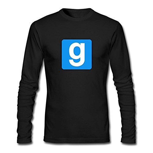 CHENGXINGDA Men's Garry's Mod Logo Long Sleeve T-shirt M