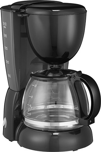 Coffeemaker - 10-Cup Drip Coffeemaker - Black