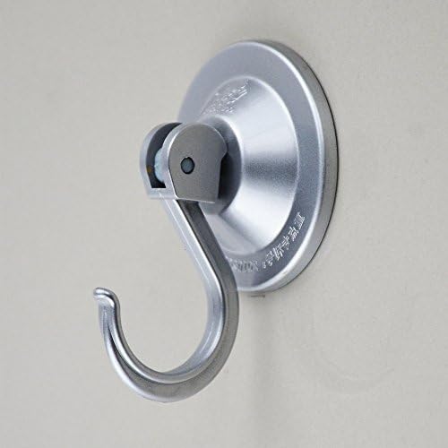 4-Pack Power Lock Suction Cup Hooks,by NL Home? (Dark silver)