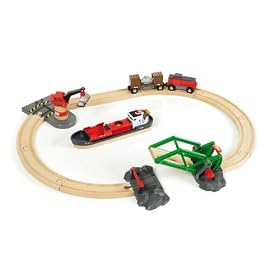 Brio - 33061 - Jouet Premier Age - Circuit d'Activit�s Portuaires