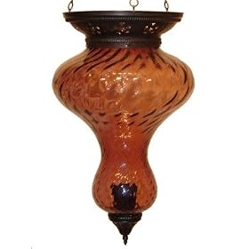 Handblown Candle Holder by TRIBALHOME