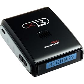 Whistler XTR-520 Radar Laser Detector with LCD and Remote by Whistler Radar