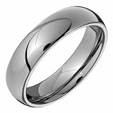 Exquisite Tungsten Carbide Ring Wedding Band - Classic Design - Comfort Fit