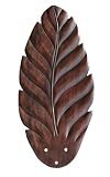 Emerson B48DC Hand Carved Leaf Blades, 20.75-Inch Long, 9.75-Inch Wide, Dark Cherry, Set of 5
