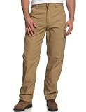 Carhartt Men’s Canvas Work Dungaree, Dark Khaki, 33×32