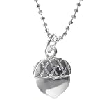 Sterling Silver Acorn Pendant