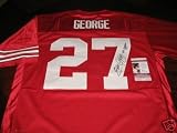 Eddie George Ohio State,heisman Jsa/coa Signed Jersey - Autographed College Jerseys