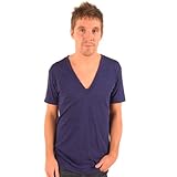 American Apparel - Tri-Blend Short Sleeve Deep V-Neck (TR456)