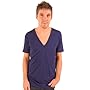 American Apparel TR456 Tri-Blend Short Sleeve Deep V-Neck