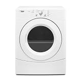 Amana 6.7 Cubic Foot Super Capacity Gas Dryer, NGD7300WW, White
