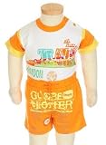 Bebini Coast to Coast Railway Shorts Set
