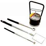 4 Magnetic Pick Up Telescopic Mirror Mechanic Tools