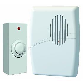 Westinghouse T00405 Wireless Door Chime Kit with Cordless Button and Plug-in Receiver by Westinghouse