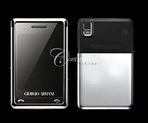 Platinum Samsung Giorgio Armani P520 Luxury Mobile Phone