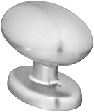 Stanley Home Designs 824409 Egg Shaped Knob 10 Pack Satin Nickel