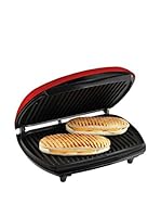 Domoclip Grill Eléctrico Multifunción Rojo