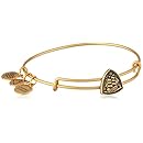 Alex and Ani "Coastal Odyssey" Rafaelian Gold Steady Vessel Slider Bangle Bracelet
