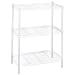 Stackable 3-Tier Wire Shelf - White