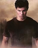 Taylor Lautner Signed New Moon 8x10 Hot