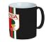 "Zaubertasse", denn beim Einf�llen eines hei�en Getr�nkes wechselt der Becher die Farbe bzw. ein 
Fan-Bild wird sichtbar. 
In attraktivem Geschenkkarton. 
Nicht sp�lmaschinengeeignet. 
Material: Keramik 
Inhalt: ca. 0,3 Liter 