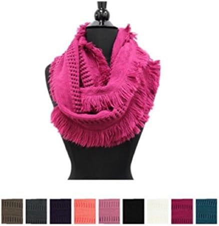 Klusive Fashion Wear 12 Pcs Dozen Bulk Lot Multi Tone Aztec Tribal Chevron Infinity Loop Circle Scarf Wrap