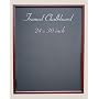 Framed chalkboard 24" x 30"