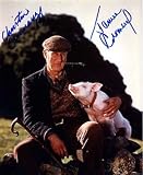 BABE (Christine Cavanaugh & James Cromwell) 8x10 Cast Celebrity Photo Signed In-Person