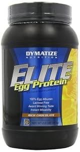 Dymatize Nutrition Elite Egg Protein, Rich Chocolate, 2.0-Pound