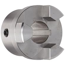 Boston Gear FC251 Shaft Coupling Half, FC25 Coupling Size, 1.000 inches Bore, 1-19/32 Thru Bore Length, 2.250 inches Hub Diameter, 19.3 Max HP at 1750 RPM, 845 Max Torque (LB-IN), Steel