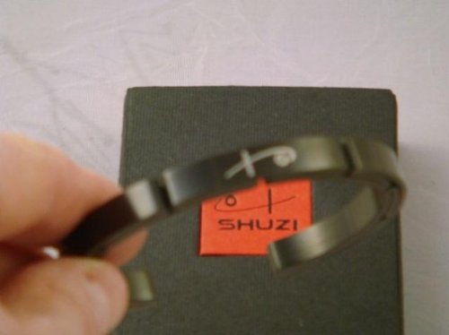 New Shuzi Bracelet Large Golf Tennis Black Color