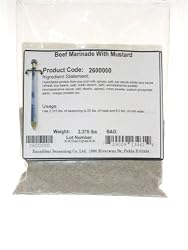 Excalibur Beef Marinade With Mustard, 2.375-Pound Unit